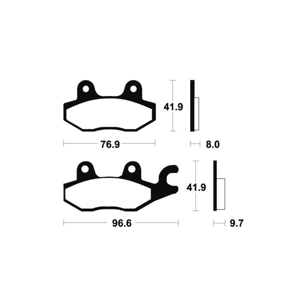 Pastillas de Freno Tecnium | Potencia y control al frenar  RCMotos