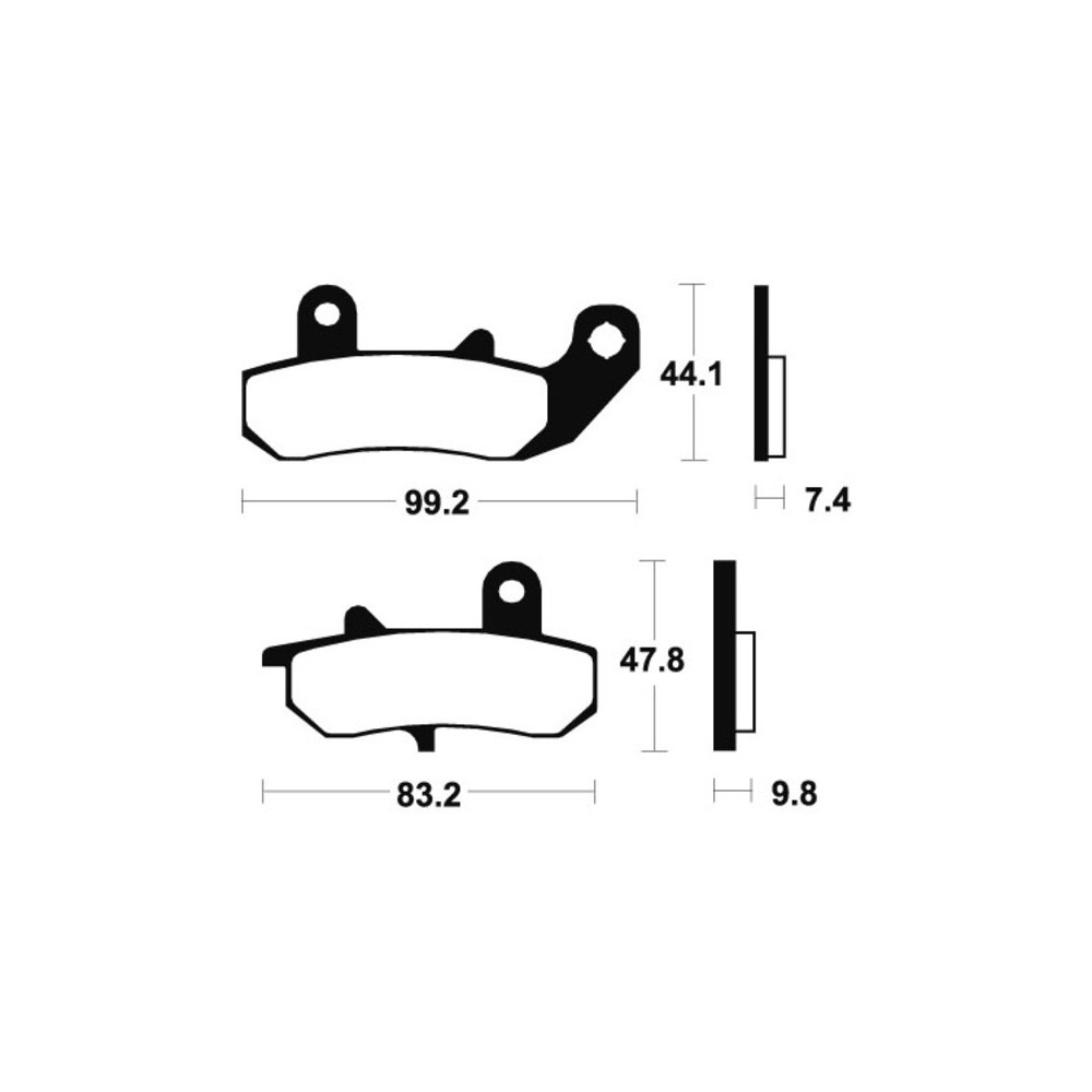 Pastillas de Freno Tecnium | Potencia y control al frenar  RCMotos
