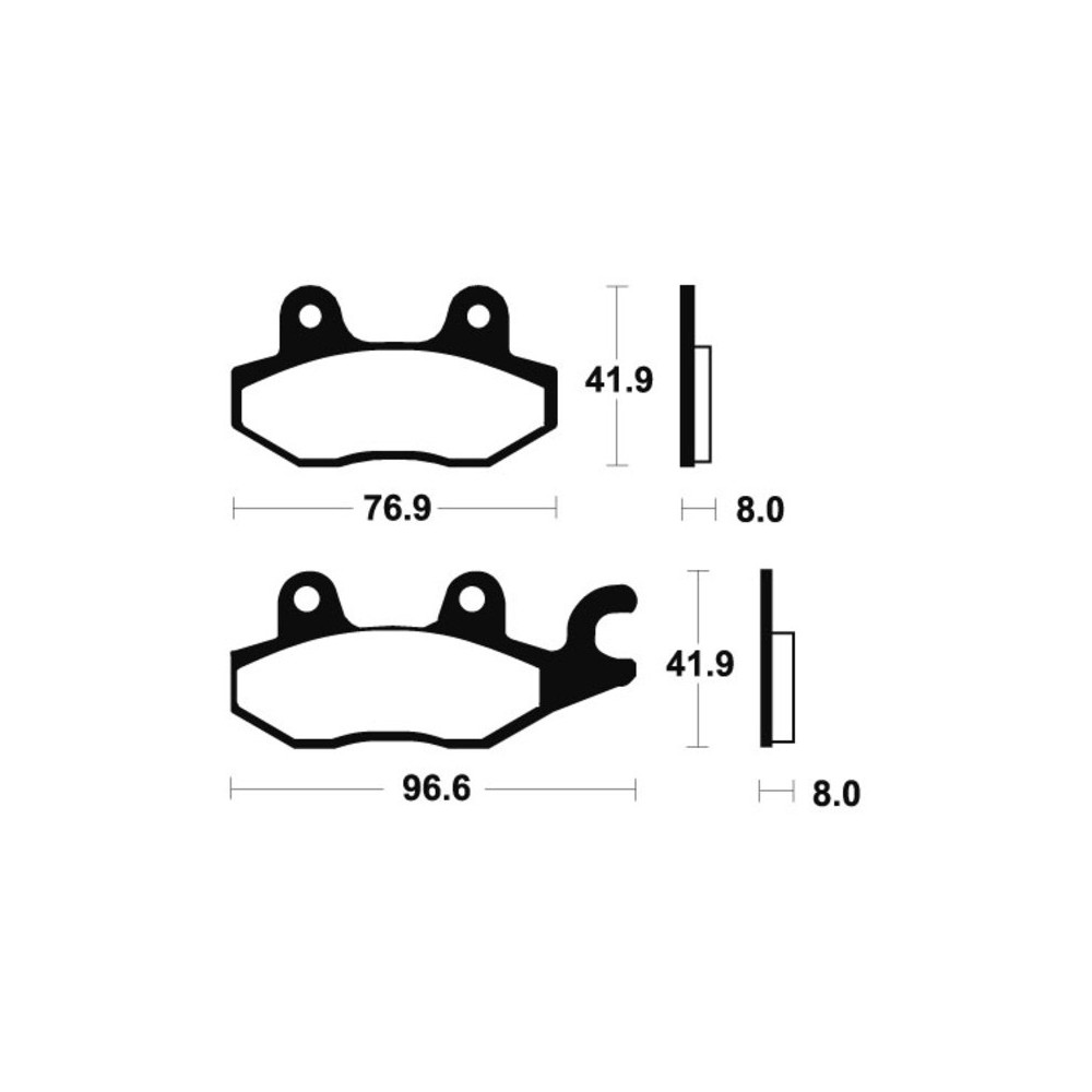 Pastillas de Freno Tecnium | Potencia y control al frenar  RCMotos