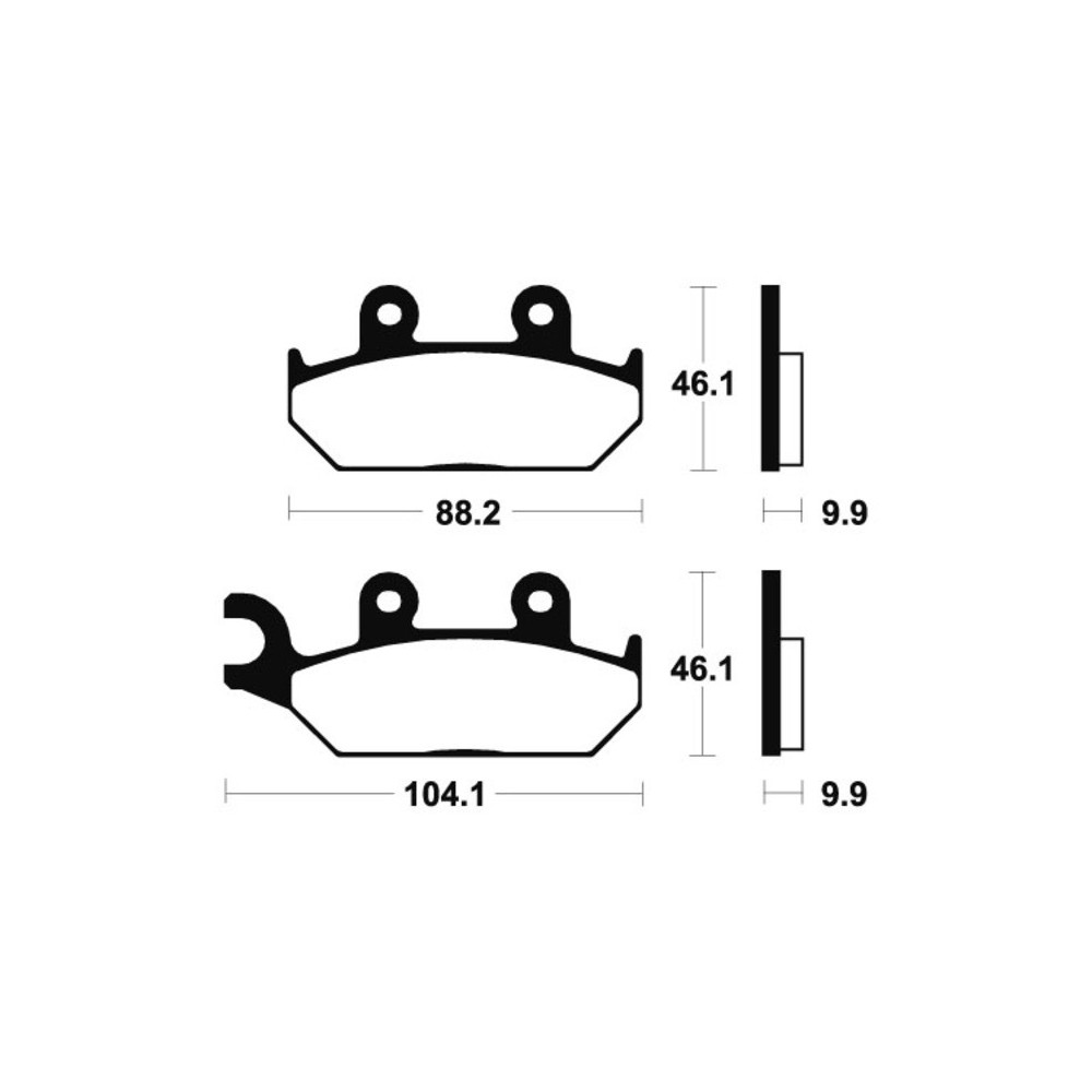 Pastillas de Freno Tecnium | Potencia y control al frenar  RCMotos