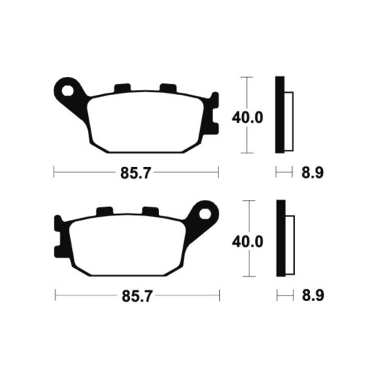 Pastillas de Freno Tecnium | Potencia y control al frenar  RCMotos
