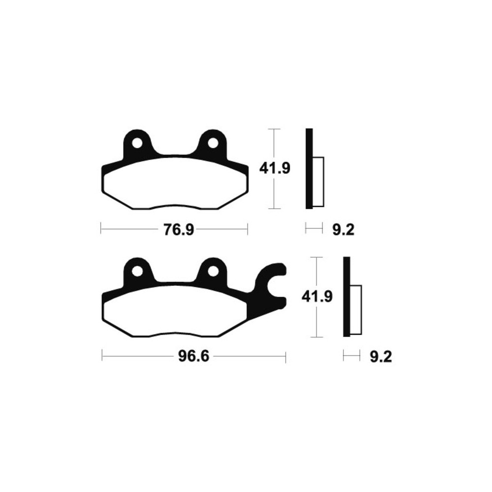 Pastillas de Freno Tecnium | Potencia y control al frenar  RCMotos
