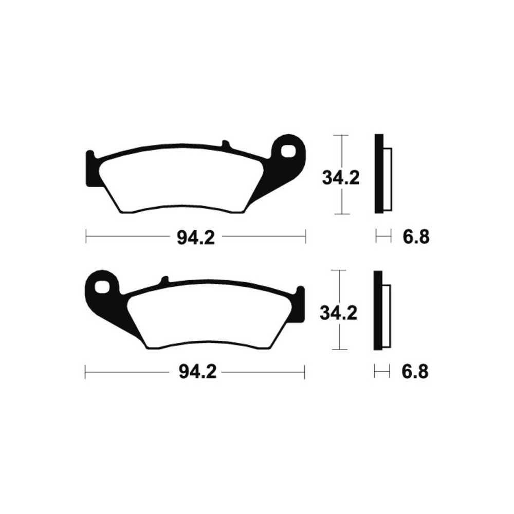 Pastillas de Freno Tecnium | Potencia y control al frenar  RCMotos