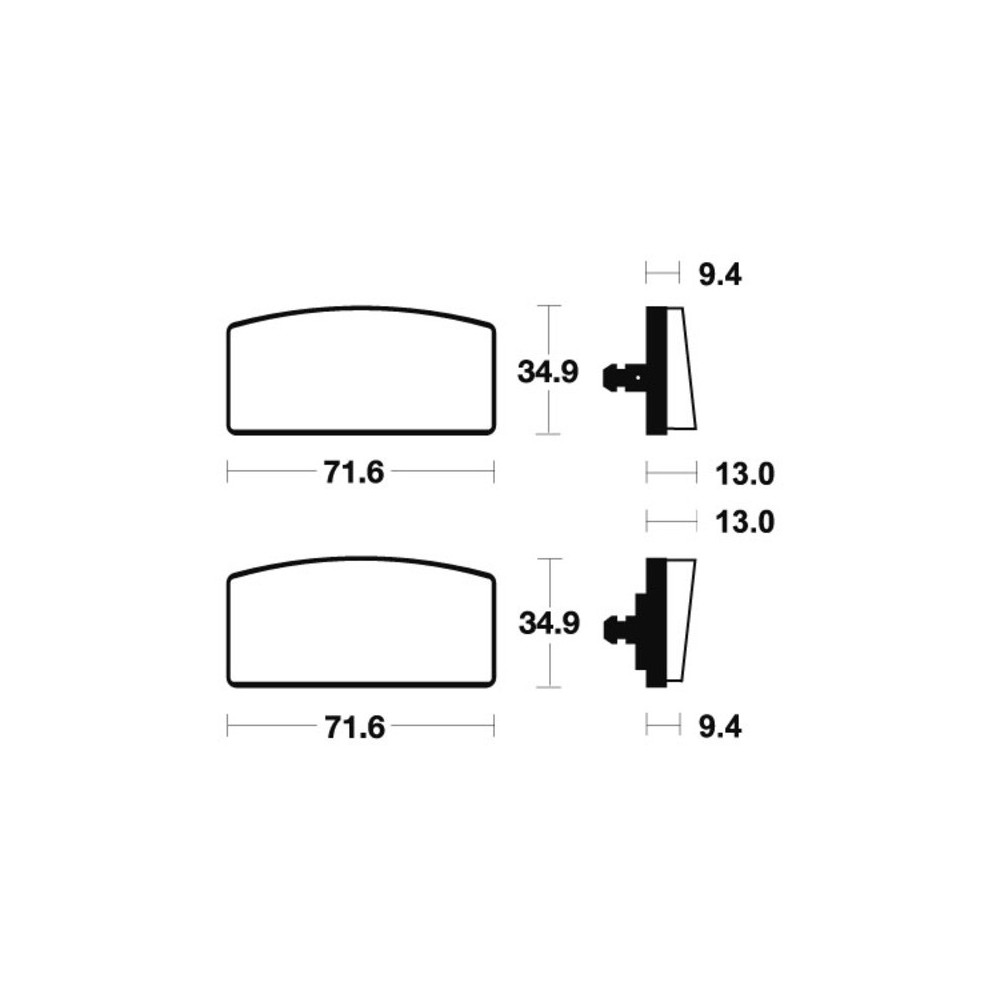 Pastillas de Freno Tecnium | Potencia y control al frenar  RCMotos