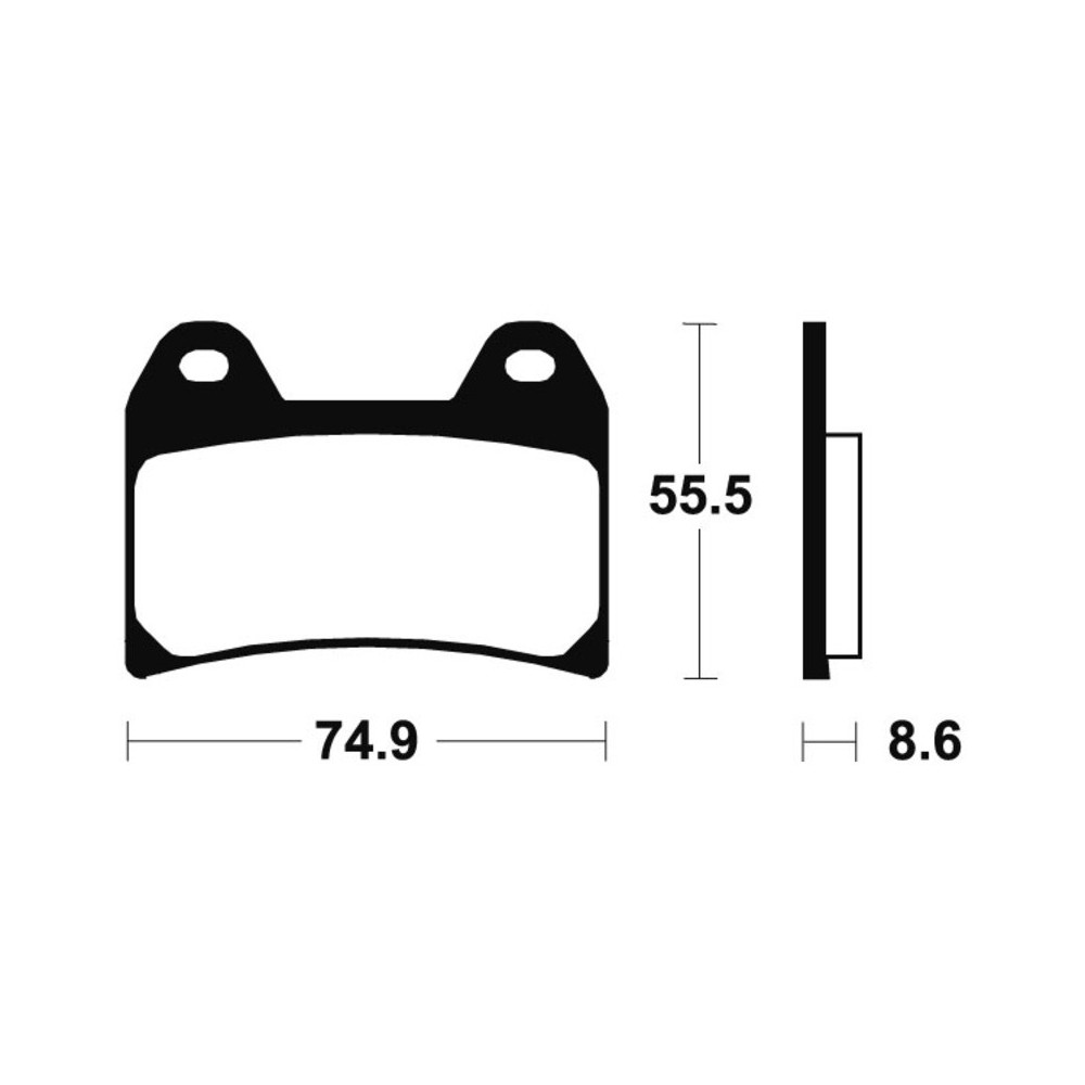 Pastillas de Freno Tecnium | Potencia y control al frenar  RCMotos