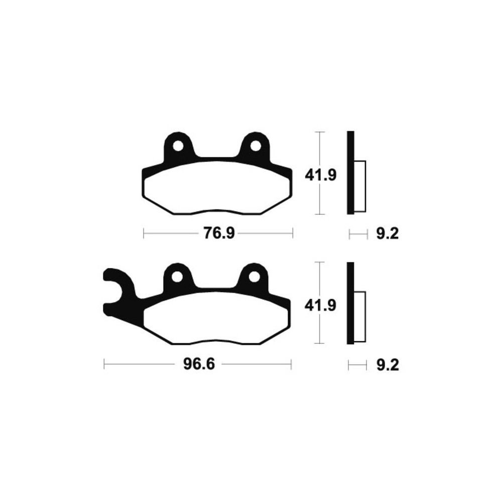 Pastillas de Freno Tecnium | Potencia y control al frenar  RCMotos