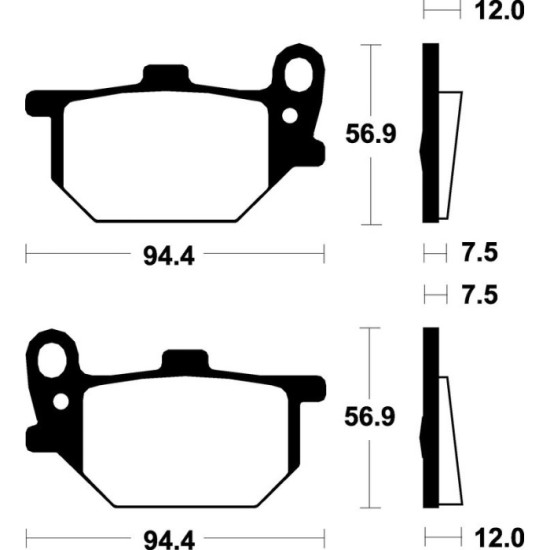 Pastillas de Freno Tecnium | Potencia y control al frenar  RCMotos
