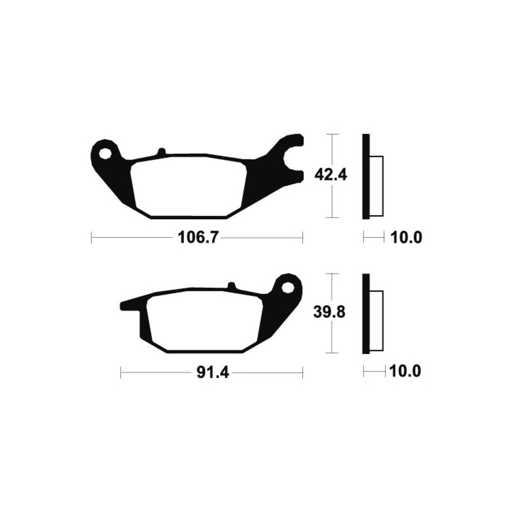 Pastillas de Freno Tecnium | Potencia y control al frenar  RCMotos