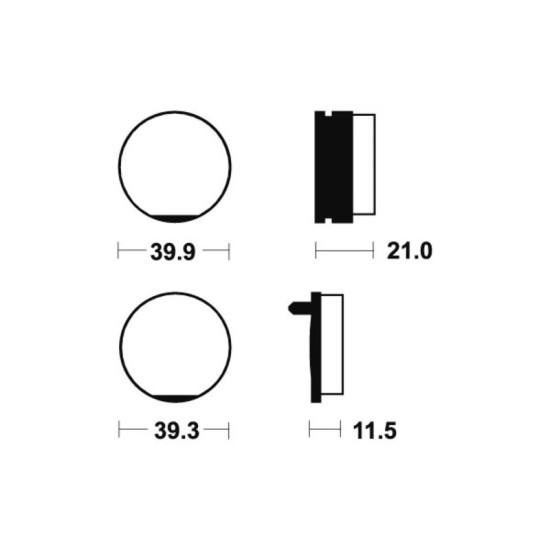 Pastillas de Freno Tecnium | Potencia y control al frenar  RCMotos