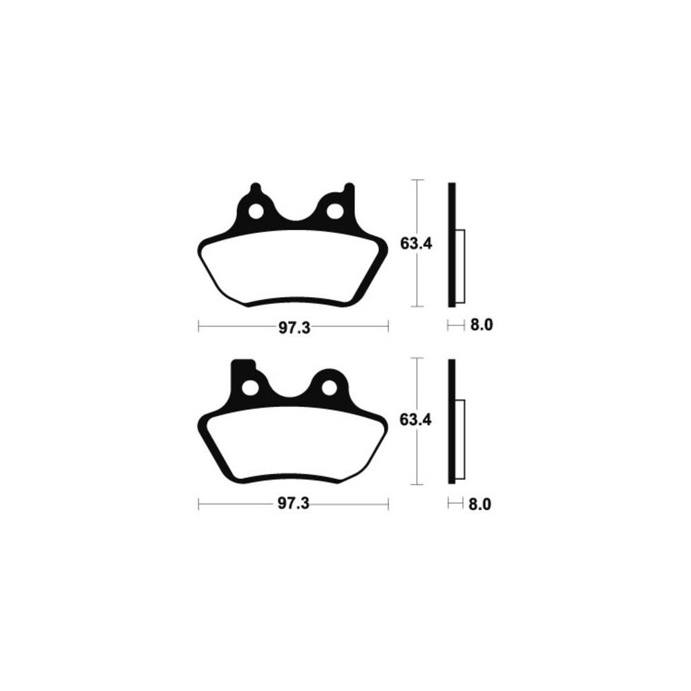 Pastillas de Freno Tecnium | Potencia y control al frenar  RCMotos