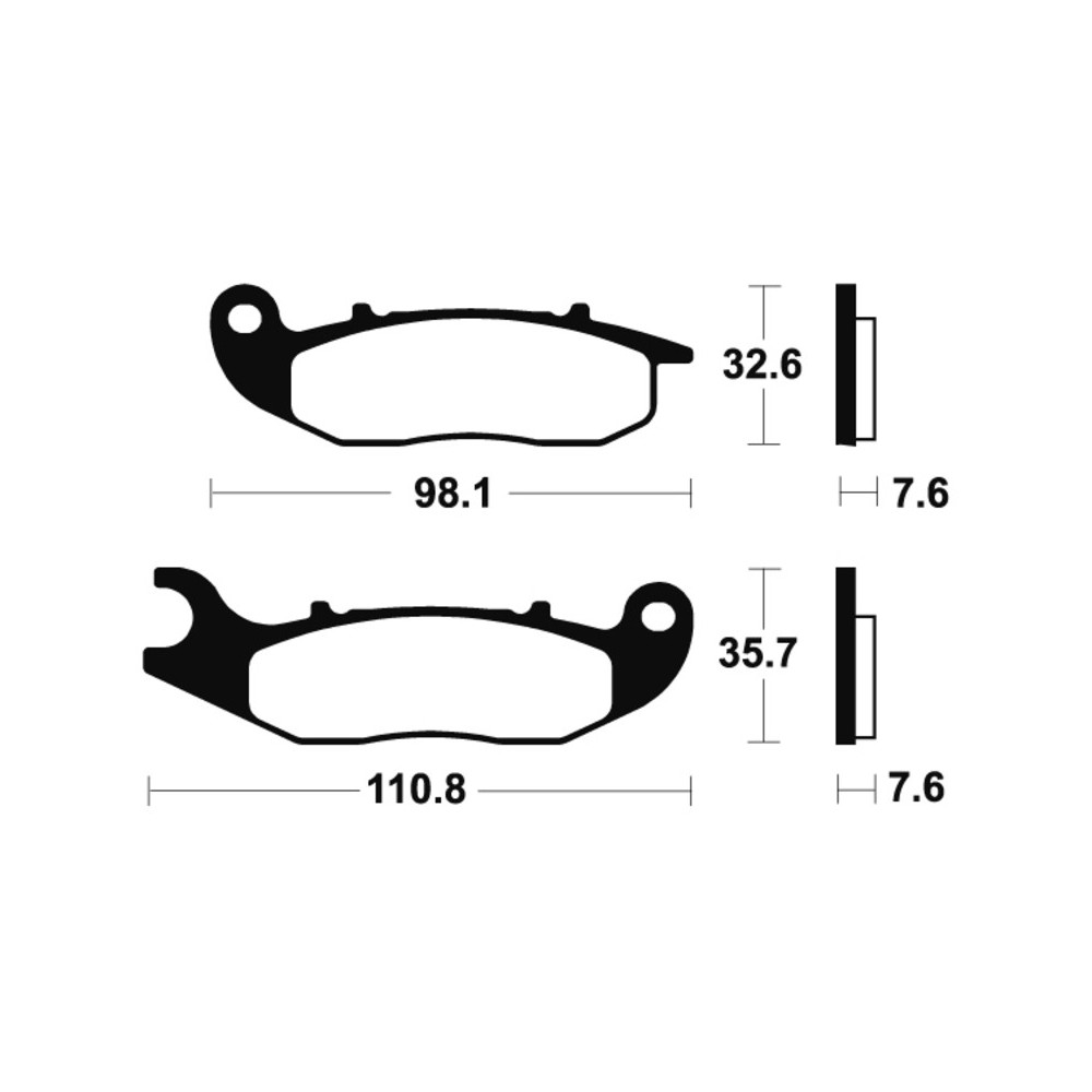 Pastillas de Freno Tecnium | Potencia y control al frenar  RCMotos