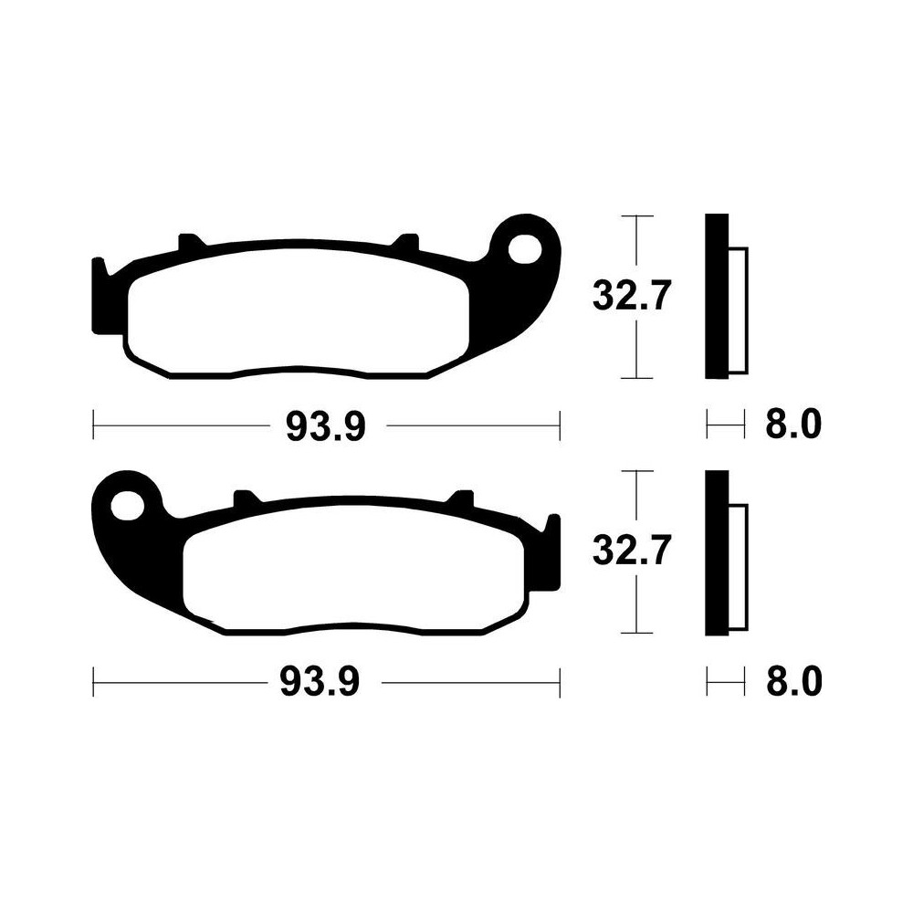 Pastillas de Freno Tecnium | Potencia y control al frenar  RCMotos