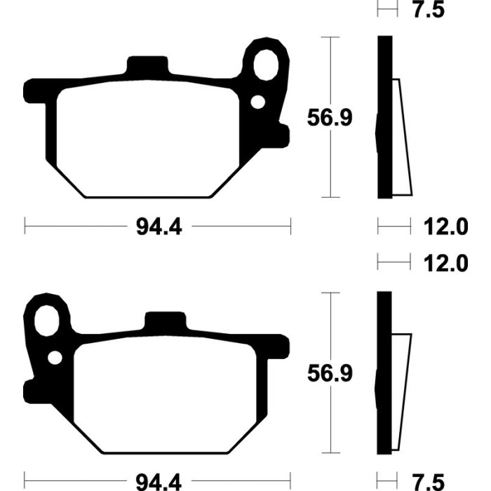 Pastillas de Freno Tecnium | Potencia y control al frenar  RCMotos