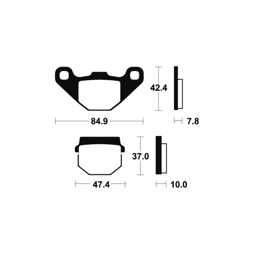Pastillas de Freno Tecnium | Potencia y control al frenar  RCMotos