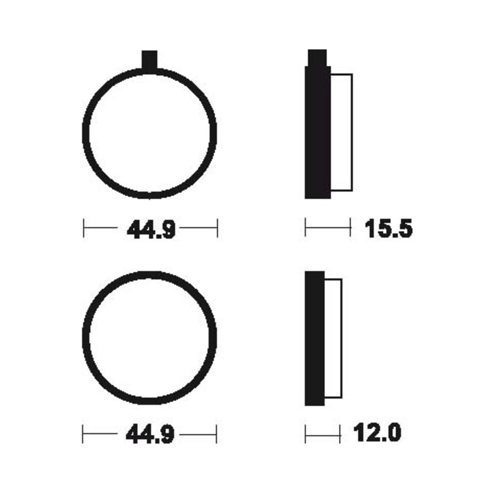 Pastillas de Freno Tecnium | Potencia y control al frenar  RCMotos