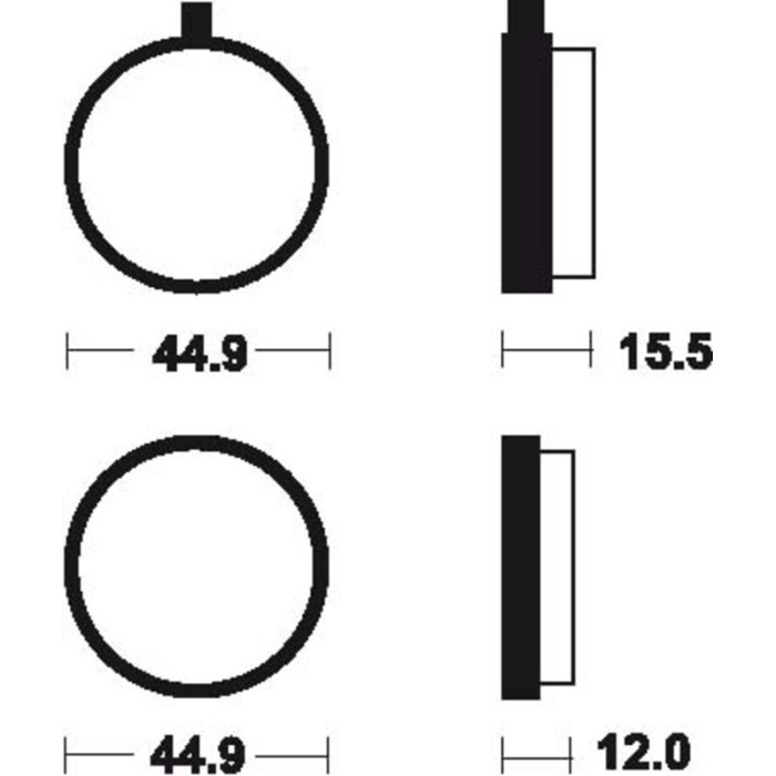 Pastillas de Freno Tecnium | Potencia y control al frenar  RCMotos