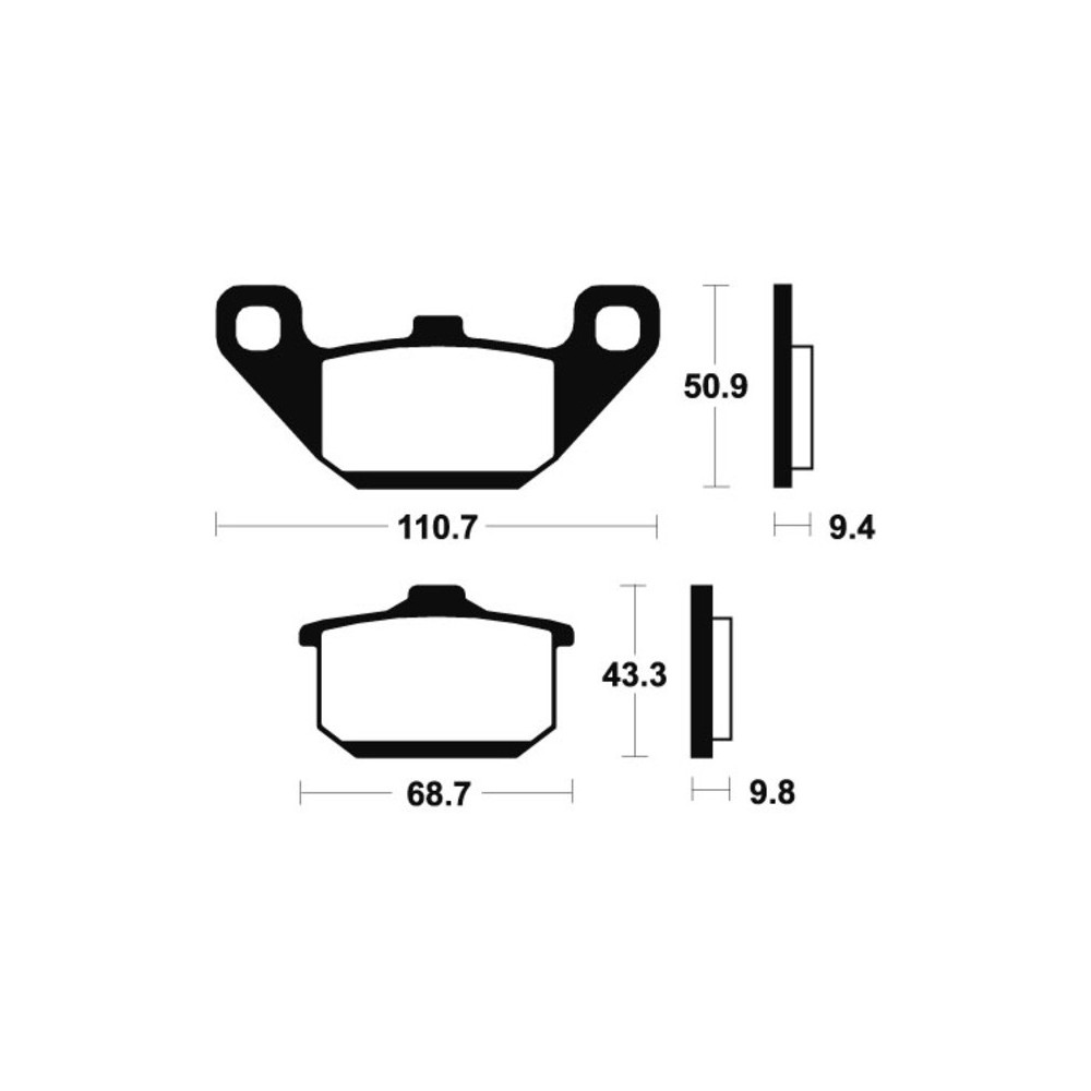 Pastillas de Freno Tecnium | Potencia y control al frenar  RCMotos