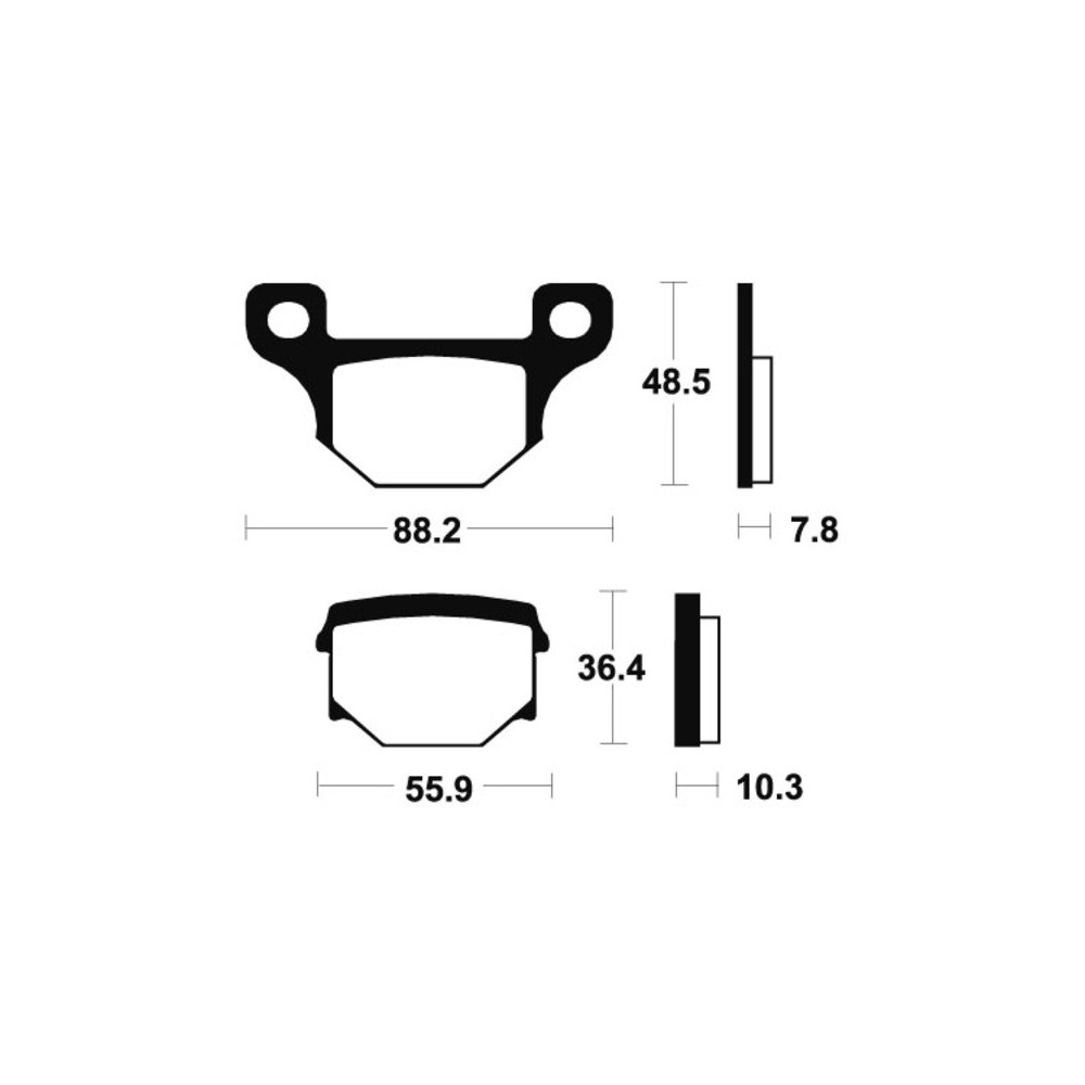 Pastillas de Freno Tecnium | Potencia y control al frenar  RCMotos