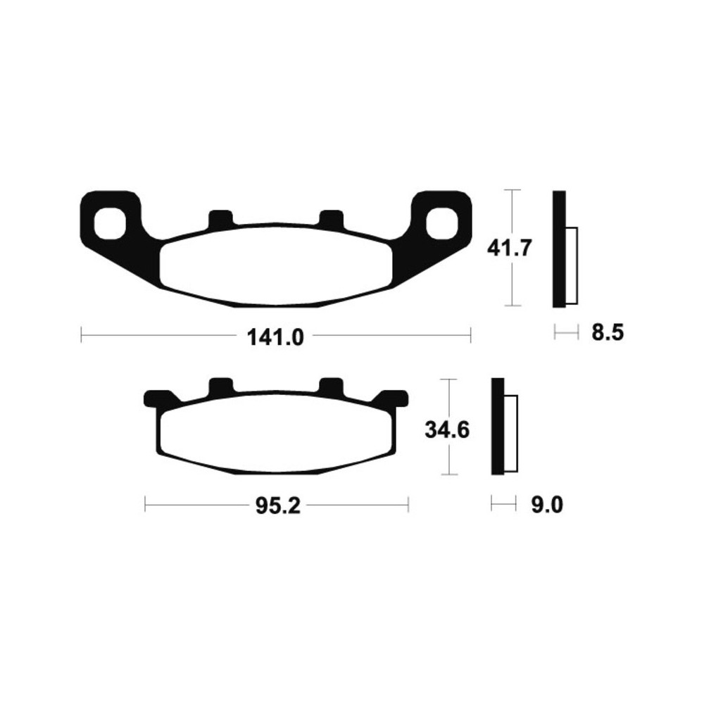 Pastillas de Freno Tecnium | Potencia y control al frenar  RCMotos