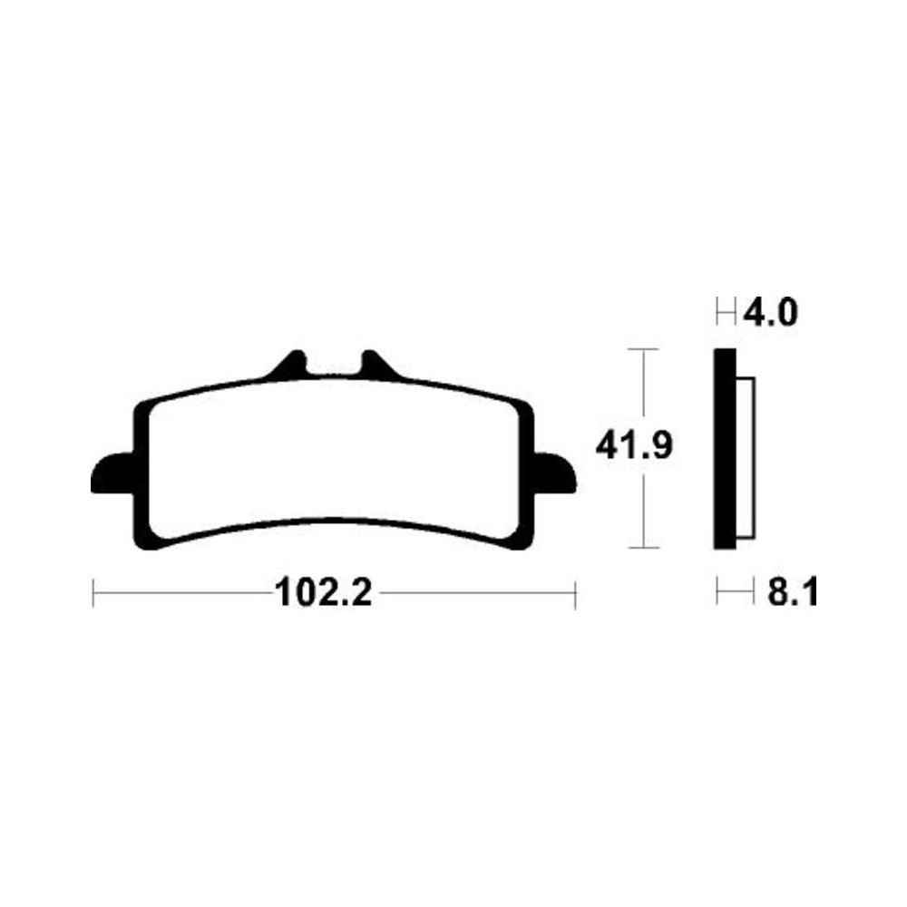 Pastillas de Freno Tecnium | Potencia y control al frenar  RCMotos