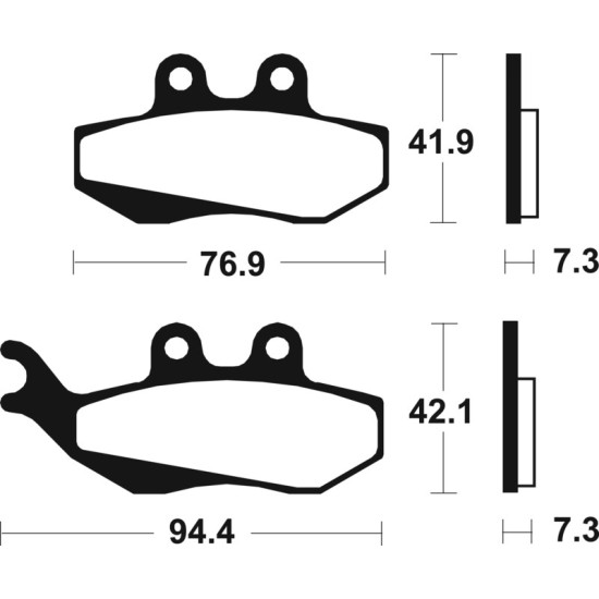 Pastillas de Freno Tecnium | Potencia y control al frenar  RCMotos