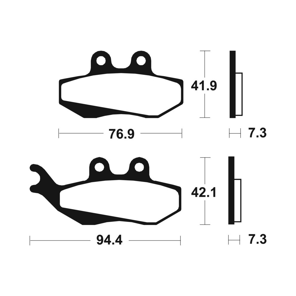 Pastillas de Freno Tecnium | Potencia y control al frenar  RCMotos