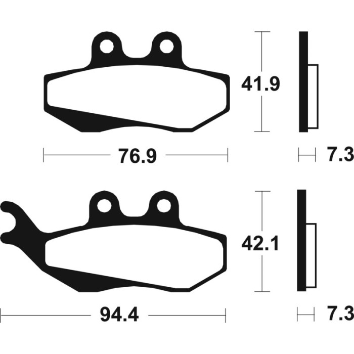 Pastillas de Freno Tecnium | Potencia y control al frenar  RCMotos