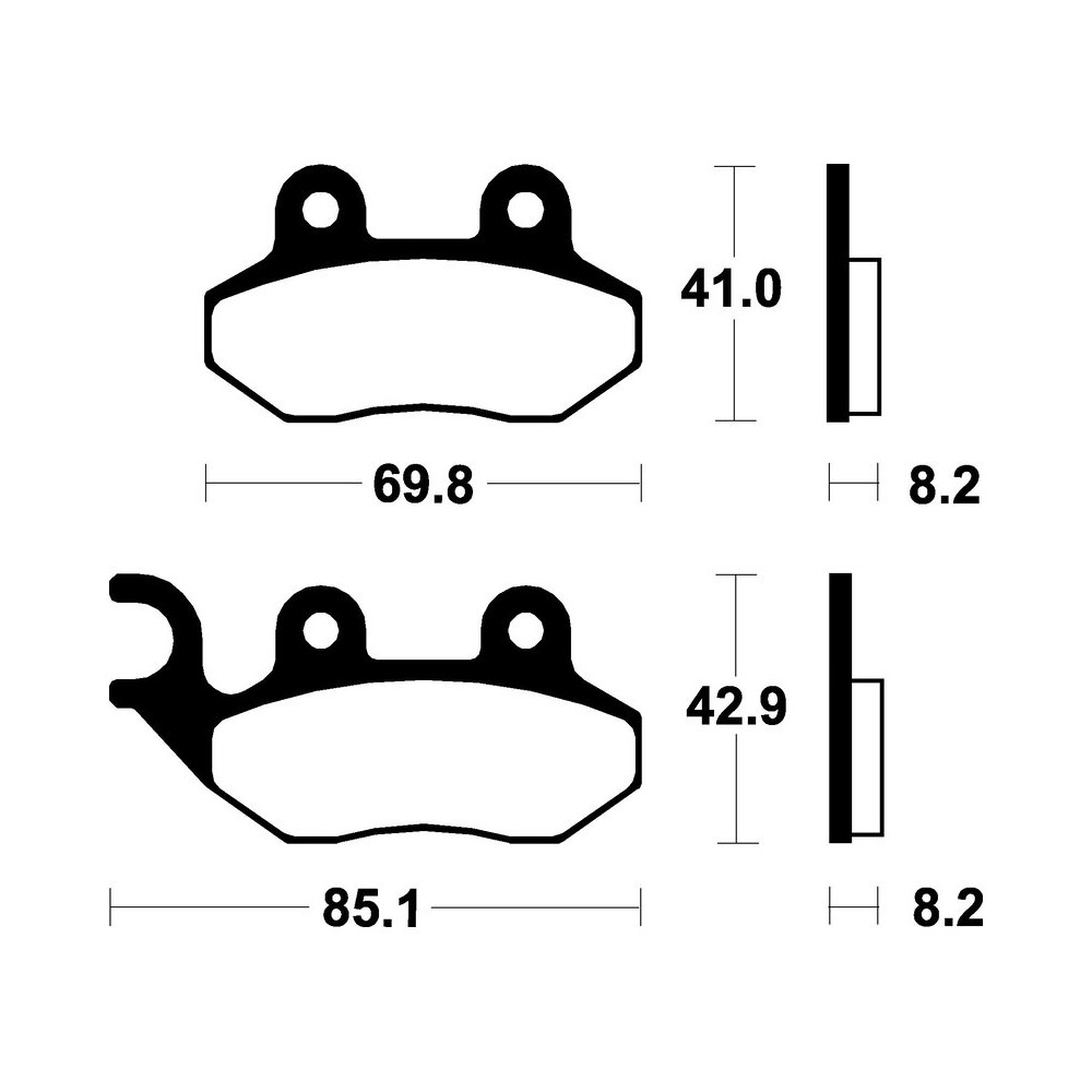 Pastillas de Freno Tecnium | Potencia y control al frenar  RCMotos
