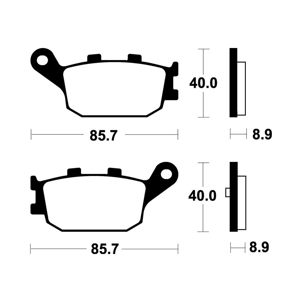 Pastillas de Freno Tecnium | Potencia y control al frenar  RCMotos