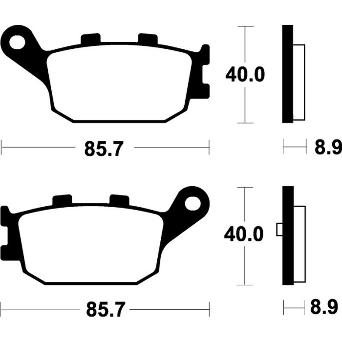 Pastillas de Freno Tecnium | Potencia y control al frenar  RCMotos