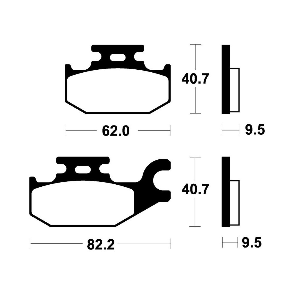 Pastillas de Freno Tecnium | Potencia y control al frenar  RCMotos