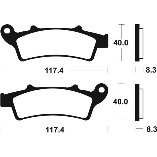 Pastillas de Freno Tecnium | Potencia y control al frenar  RCMotos