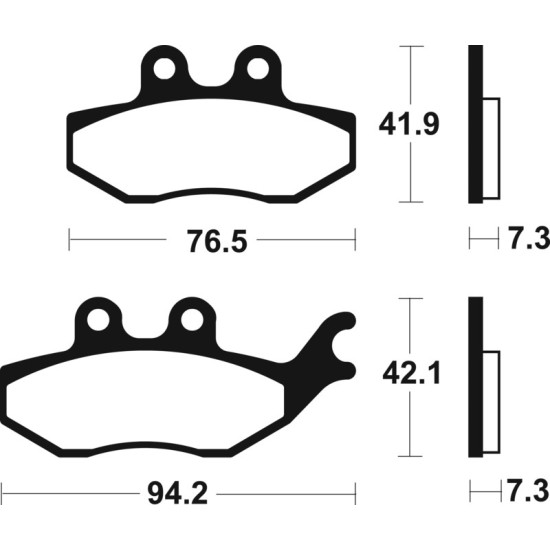 Pastillas de Freno Tecnium | Potencia y control al frenar  RCMotos