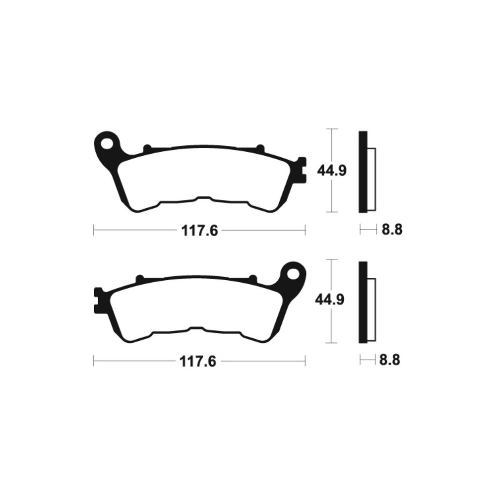 Pastillas de Freno Tecnium | Potencia y control al frenar  RCMotos