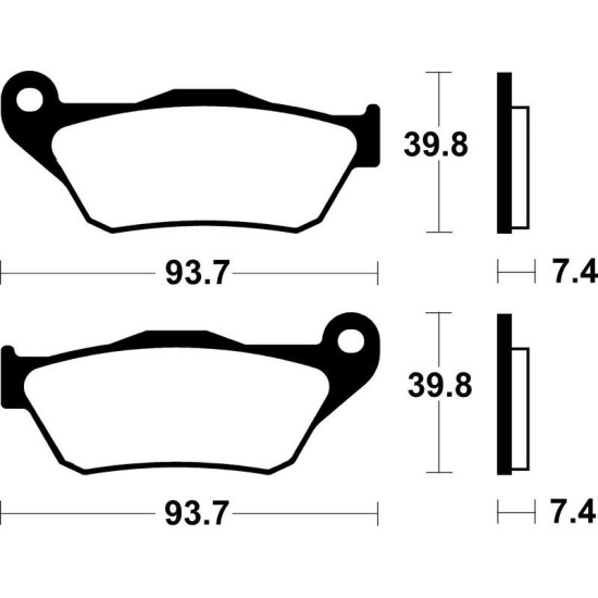 Pastillas de Freno Tecnium | Potencia y control al frenar  RCMotos