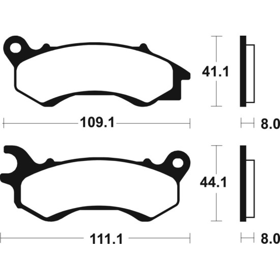 Pastillas de Freno Tecnium | Potencia y control al frenar  RCMotos