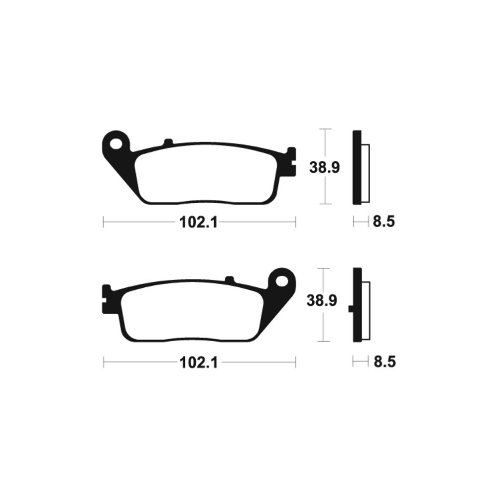 Pastillas de Freno Tecnium | Potencia y control al frenar  RCMotos