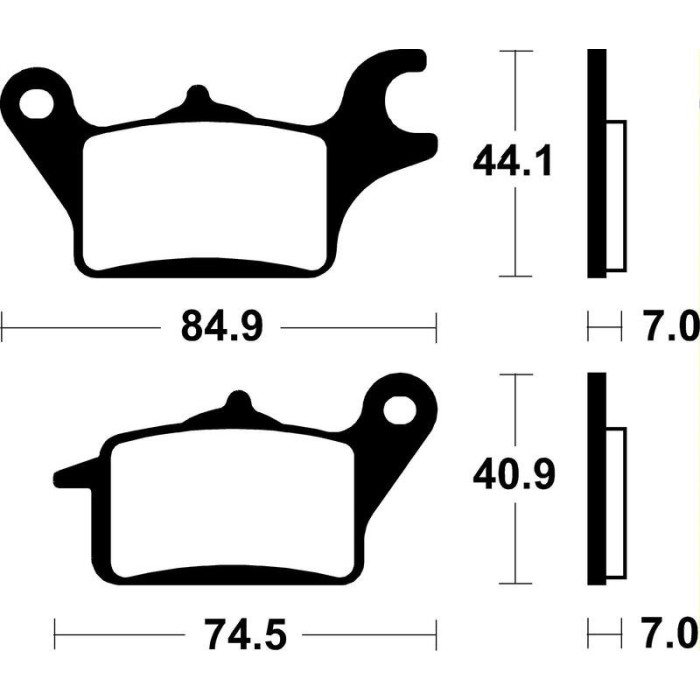 Pastillas de Freno Tecnium | Potencia y control al frenar  RCMotos
