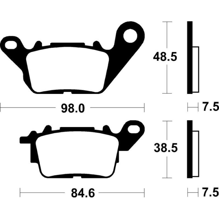 Pastillas de Freno Tecnium | Potencia y control al frenar  RCMotos