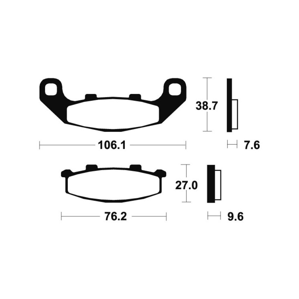 Pastillas de Freno Tecnium | Potencia y control al frenar  RCMotos