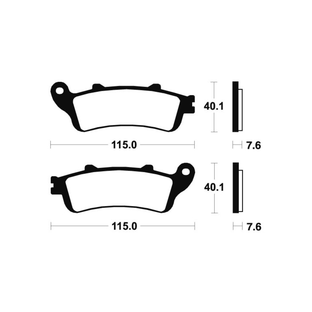 Pastillas de Freno Tecnium | Potencia y control al frenar  RCMotos