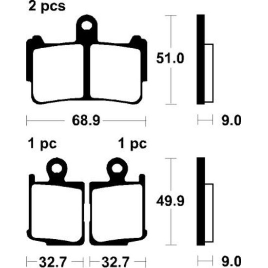 Pastillas de Freno Tecnium | Potencia y control al frenar  RCMotos