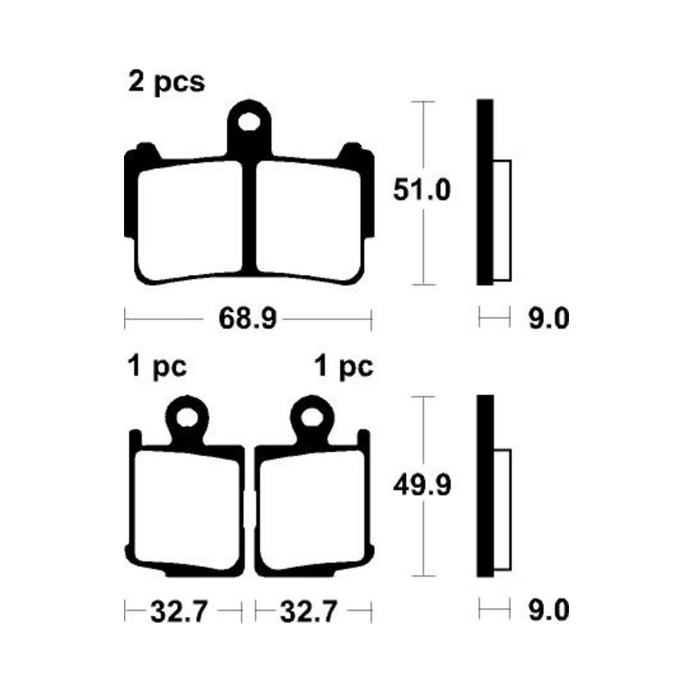 Pastillas de Freno Tecnium | Potencia y control al frenar  RCMotos