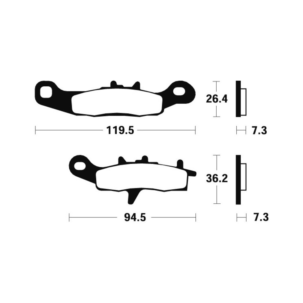 Pastillas de Freno Tecnium | Potencia y control al frenar  RCMotos