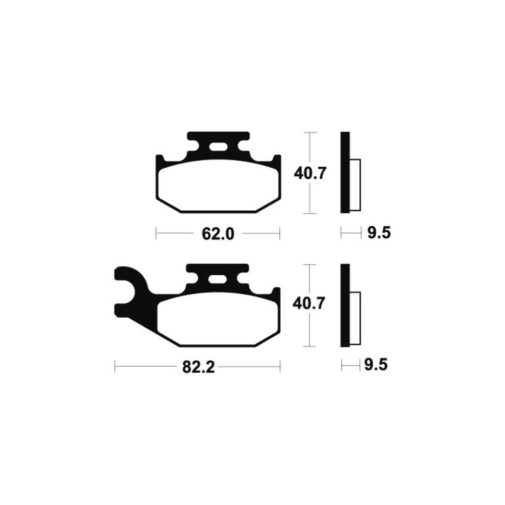 Pastillas de Freno Tecnium | Potencia y control al frenar  RCMotos