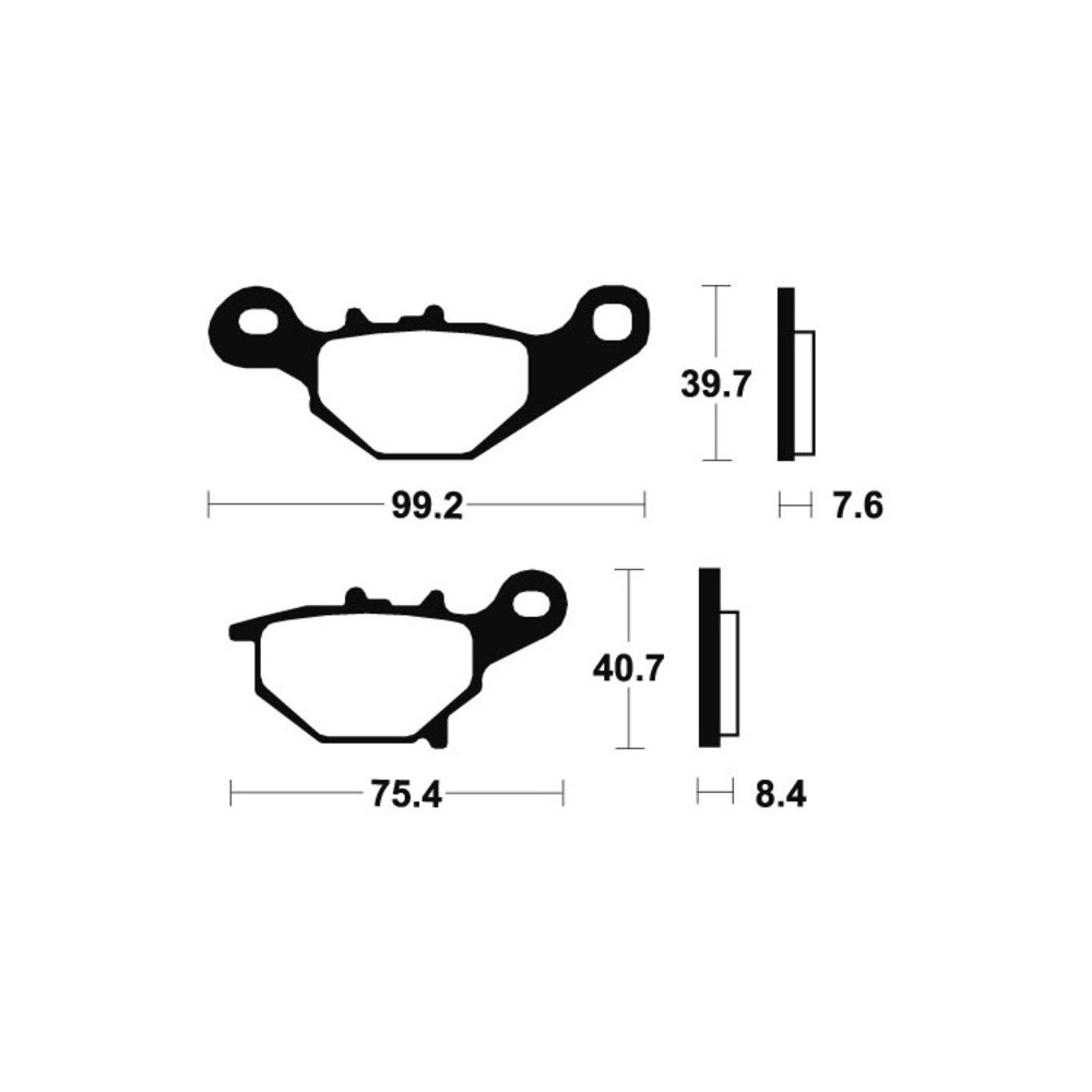 Pastillas de Freno Tecnium | Potencia y control al frenar  RCMotos