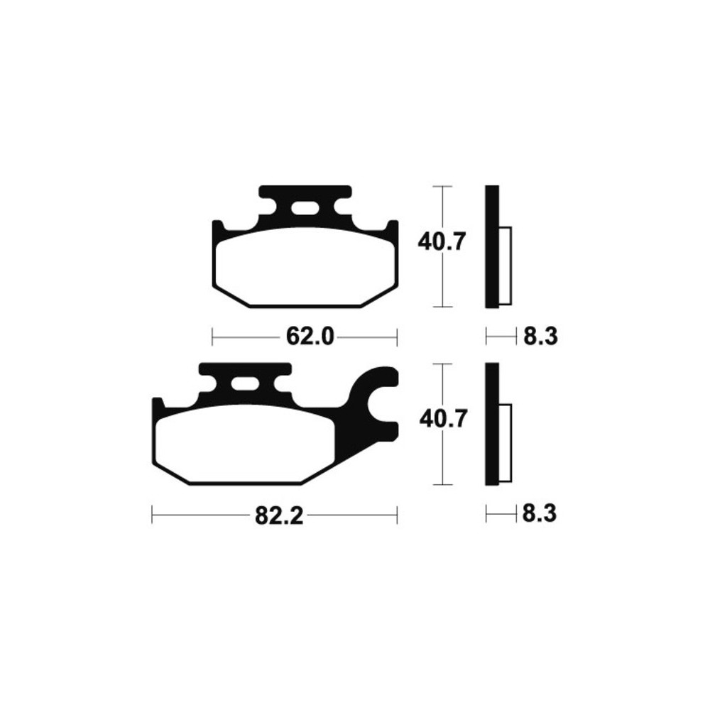 Pastillas de Freno Tecnium | Potencia y control al frenar  RCMotos
