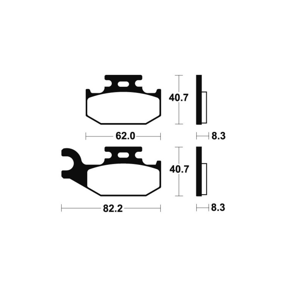 Pastillas de Freno Tecnium | Potencia y control al frenar  RCMotos