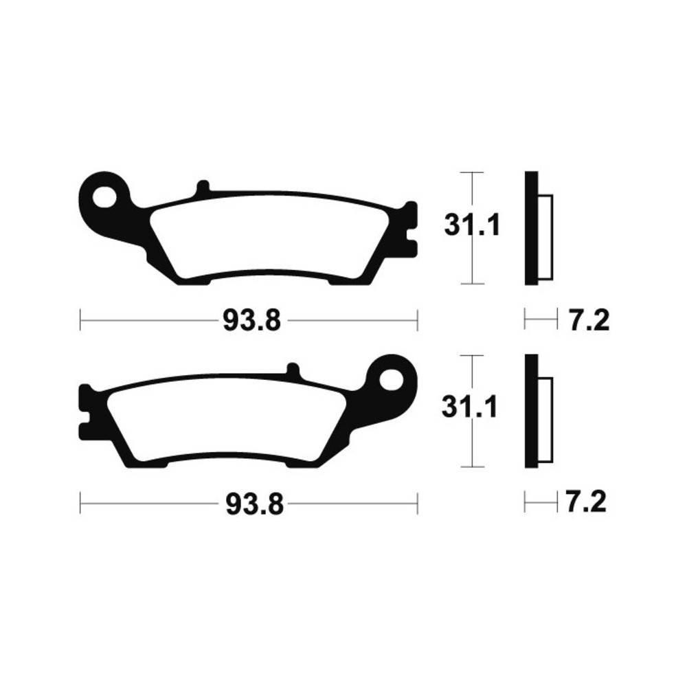 Pastillas de Freno Tecnium | Potencia y control al frenar  RCMotos