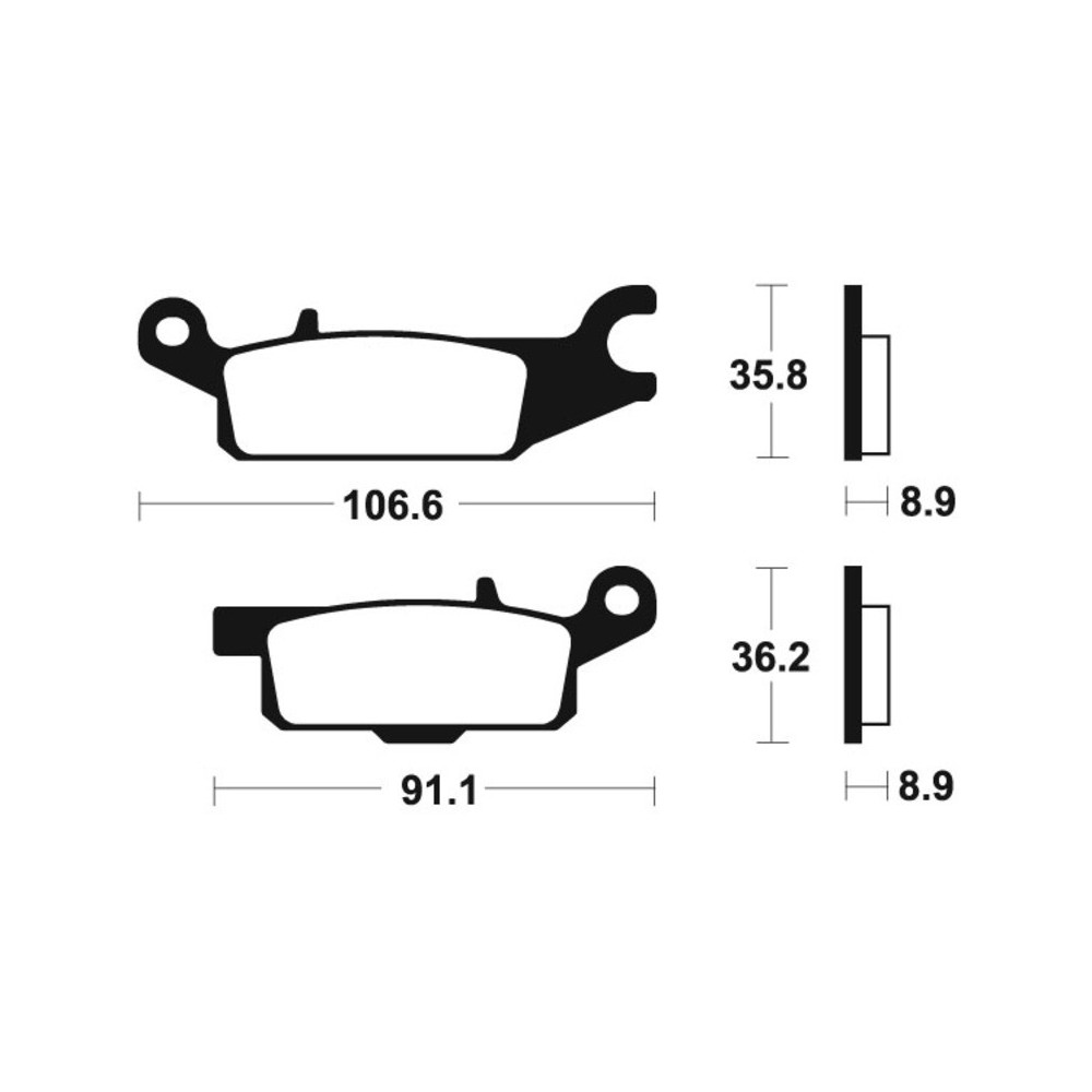 Pastillas de Freno Tecnium | Potencia y control al frenar  RCMotos